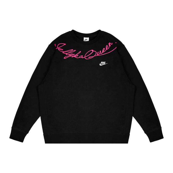 Nike Nike Sweatshirts Unisex Black Crew Neck Moderate Regular