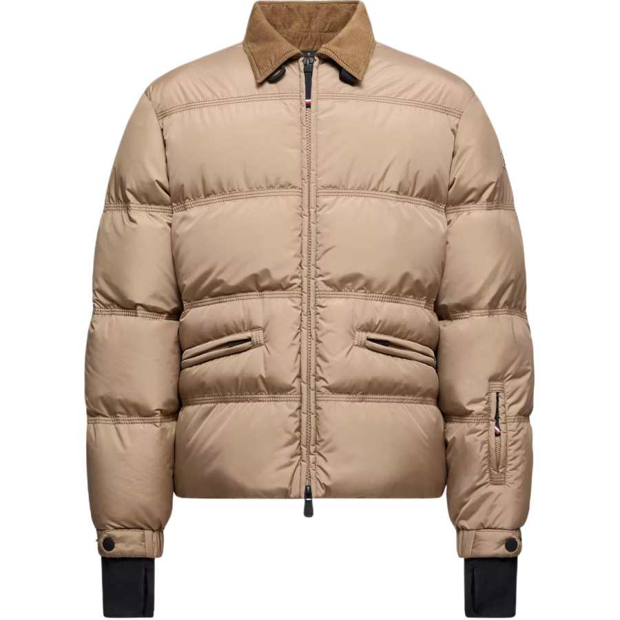 Moncler Grenoble corduroy collar padded jacket