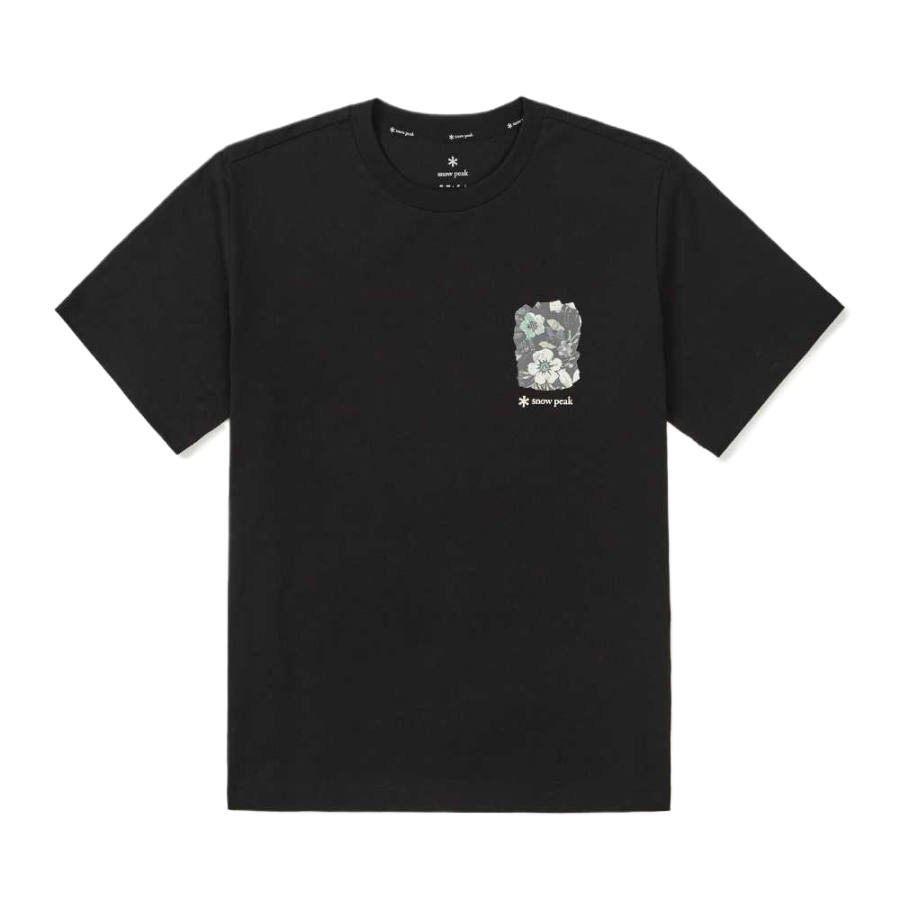 Snow Peak 25 Cotton Tropical Short Sleeve T Shirt T Shirt Unisex