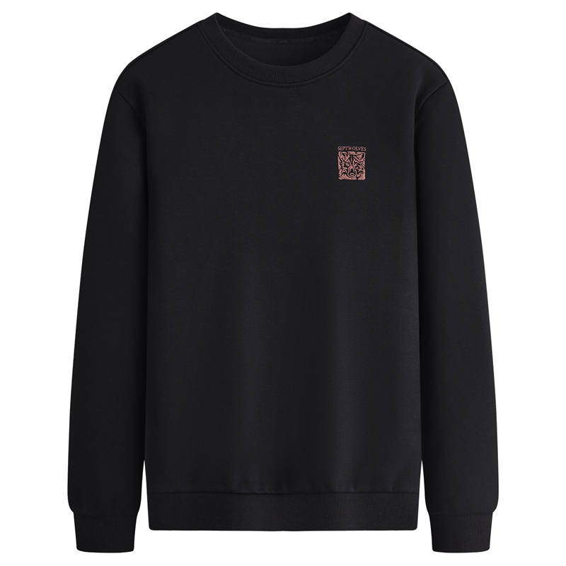 SEPTWOLVES SEPTWOLVES Sweatshirts Men's Crew Neck Moderate Regular