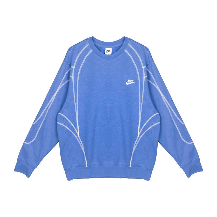 Nike Nike Sweatshirts Unisex Blue Crew Neck Moderate Regular