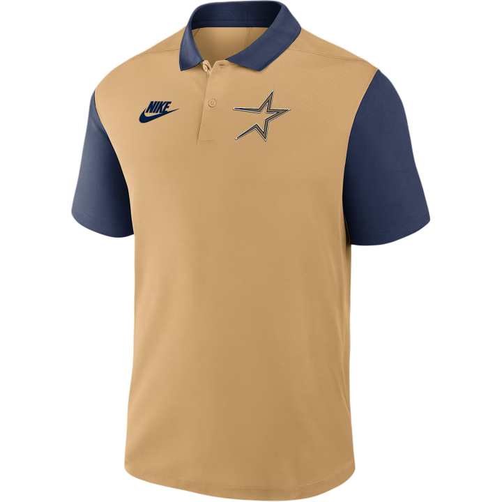 Nike Nike Houston Astros Cooperstown Victory Men's Nike Dri-FIT Mlb Polo
