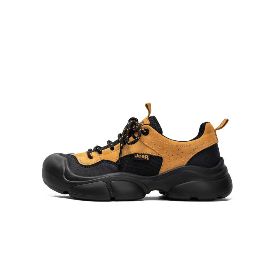 Jeep Low top Casual Shoes Women's Apricot Yellow Black