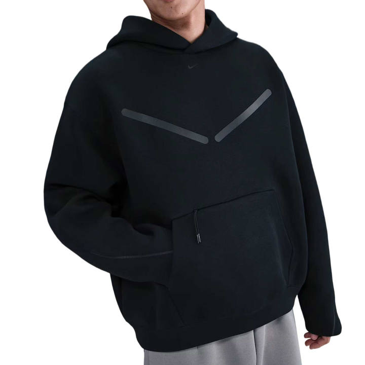Nike Nike Sweatshirts Men's Black Hooded Moderate