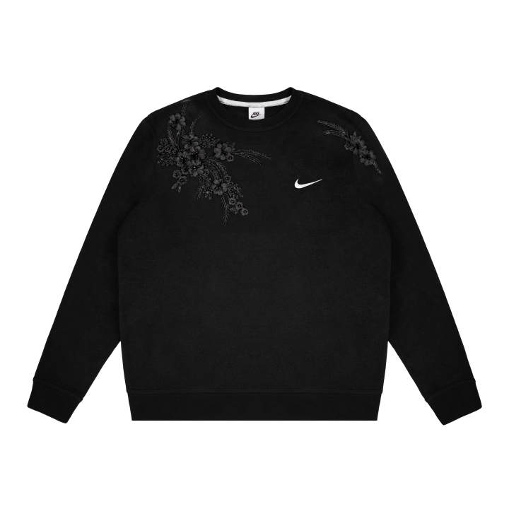 Nike Nike Sweatshirts Unisex Black Crew Neck Moderate Regular