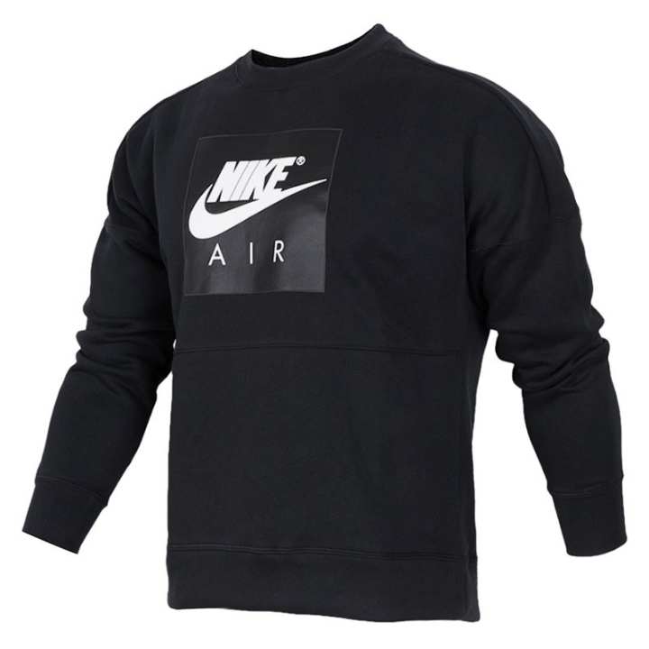 Nike Nike Air Sweatshirts Men's Black Crew Neck Moderate
