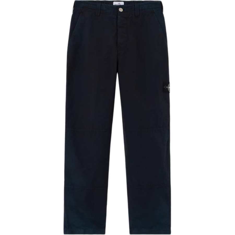 STONE ISLAND Stone Island logo-patch trousers