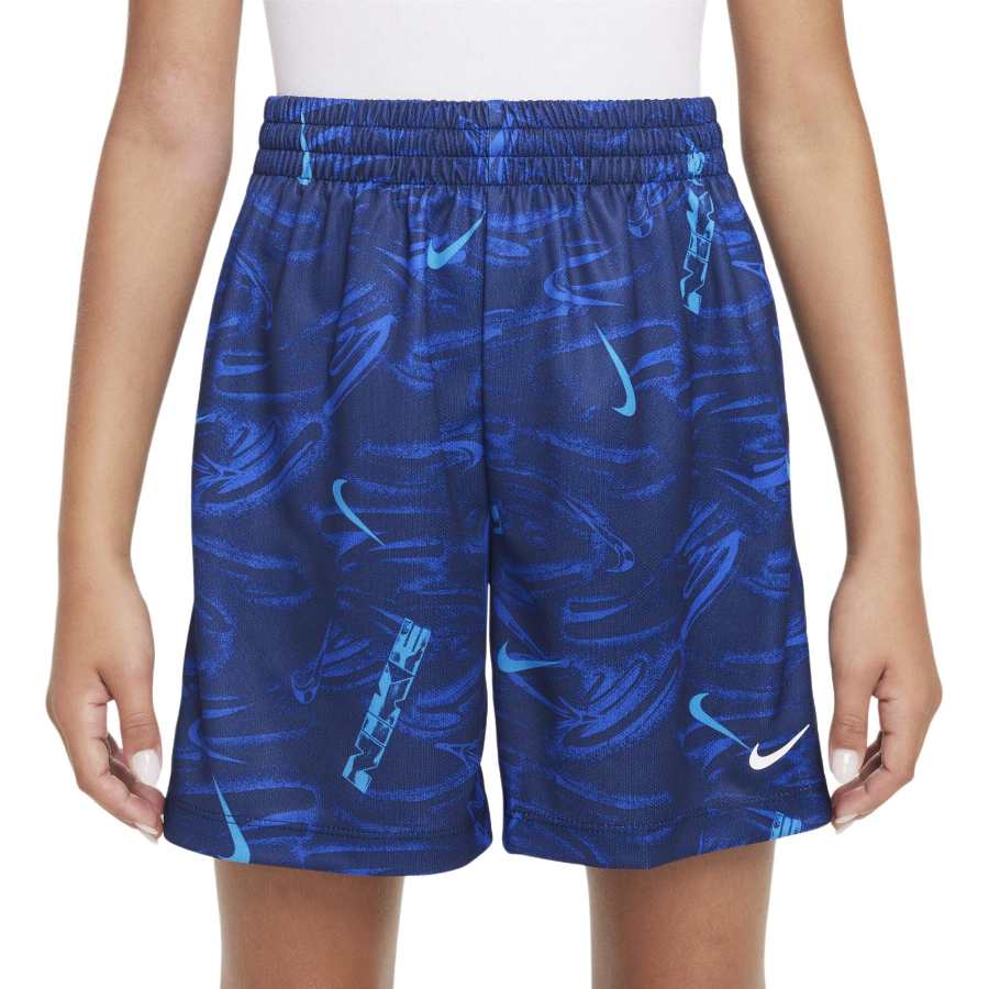 Nike Nike Dri Fit Shorts Teenagers Gaming Royal Color/Midnight Marine Blue/White