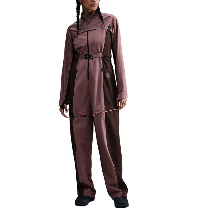 Nike Nike ISPA Bodysuits Women's Dark Brown Stand Collar