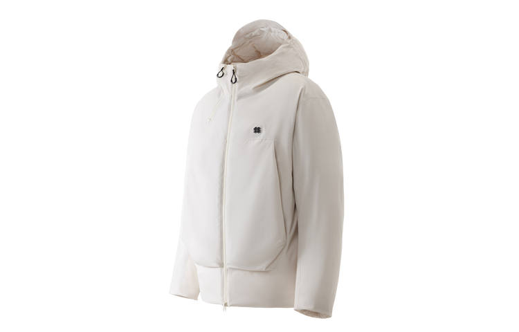 KOLON SPORT Down Jackets Unisex Hooded Thickened Down Jacket