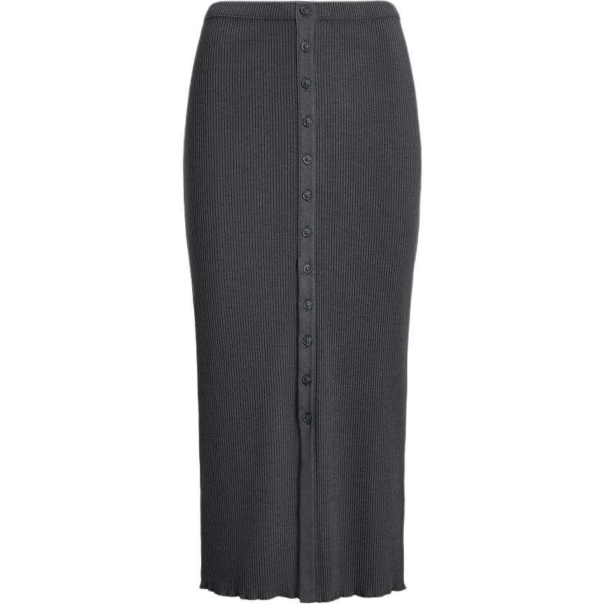 Polo Ralph Lauren Casual Long Skirt Women's Gray