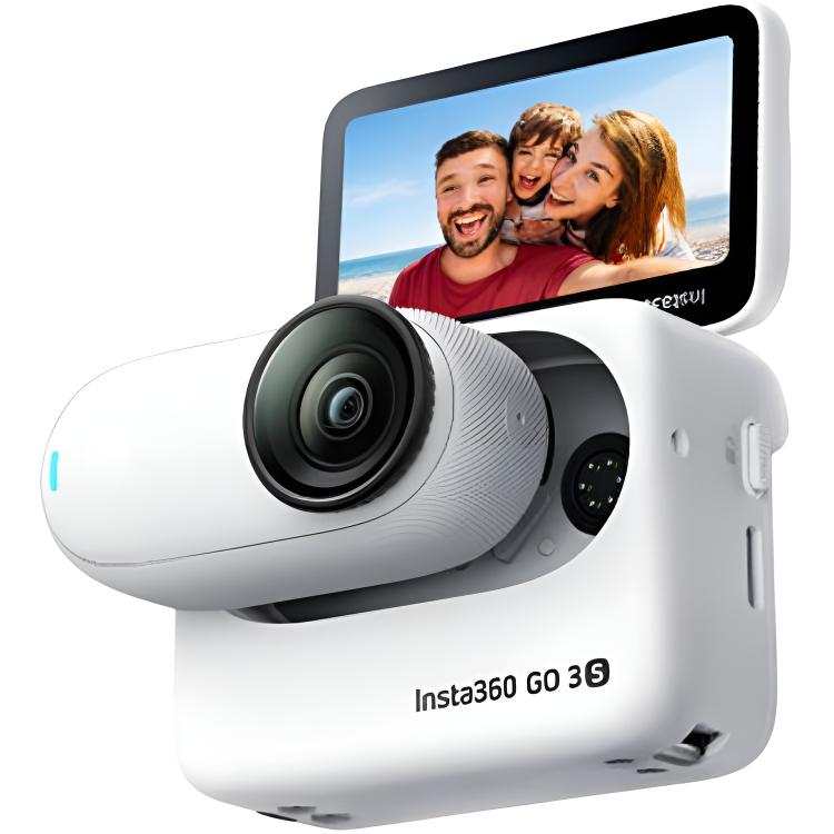 Insta360 GO 3S 4K Thumb Cameras Vlog Cycling Parent Child Services Pet Sports Camera