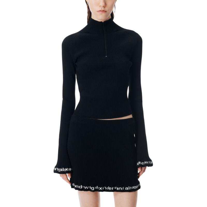 Alexander Wang Alexander Wang Ribbed Mini Skirt