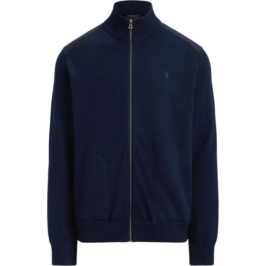 Polo Ralph Lauren high-neck zip-up cardigan