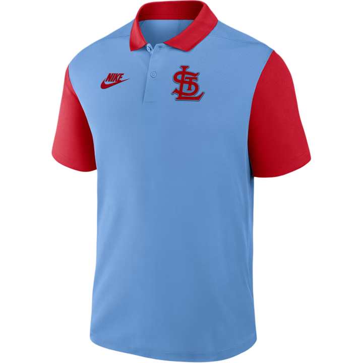 Nike Nike St. Louis Cardinals Cooperstown Victory Men's Nike Dri-FIT Mlb Polo