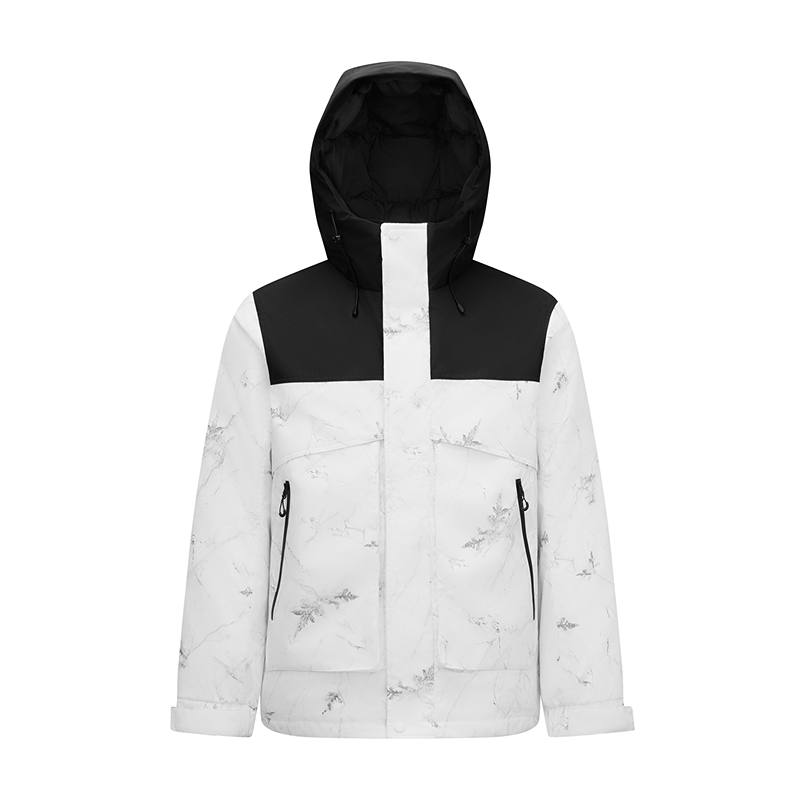 Semir Down Jackets Men's White Black Tone/00319 Hooded Moderate Other