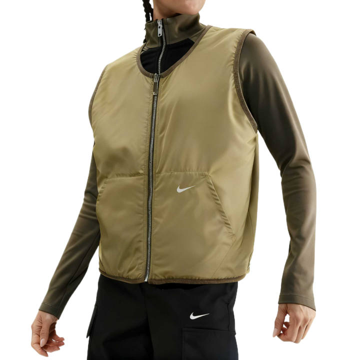 Nike Nike Vests Women's Medium Olive Crew Neck Moderate Other