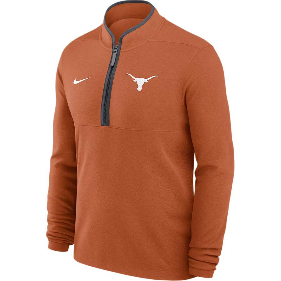 Nike Nike Texas Victory Men's Nike Dri-FIT College 1/2-Zip Long-Sleeve Top