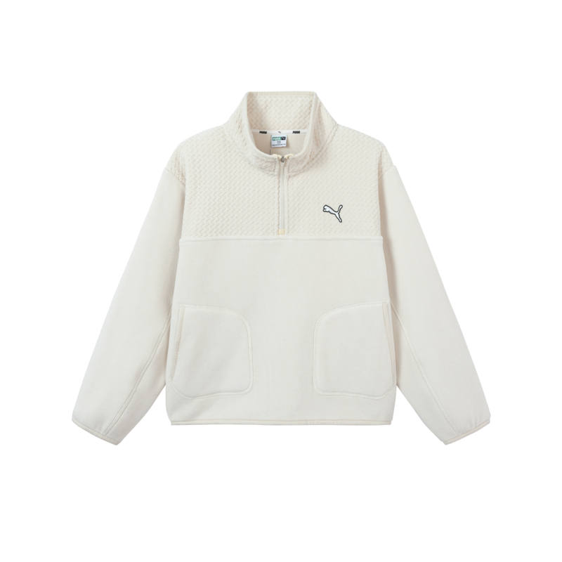 PUMA PUMA Kids Sweatshirts Stand Collar Thickened