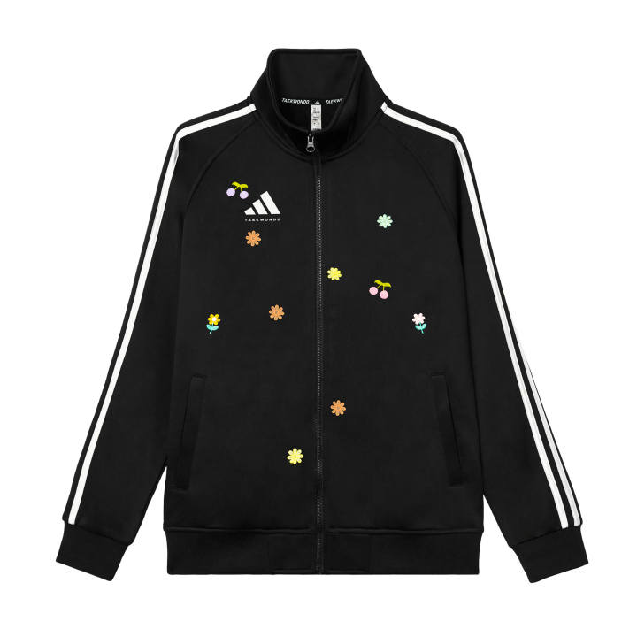 Adidas Adidas Jackets Unisex Black Stand Collar Moderate Workwear