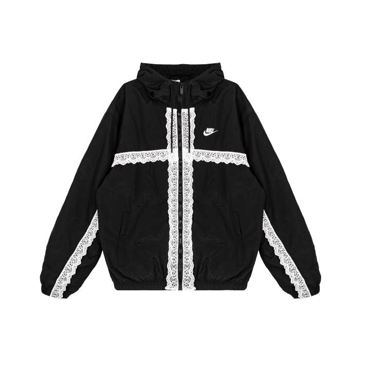 Nike Nike Jackets Unisex Black Hooded Moderate Other