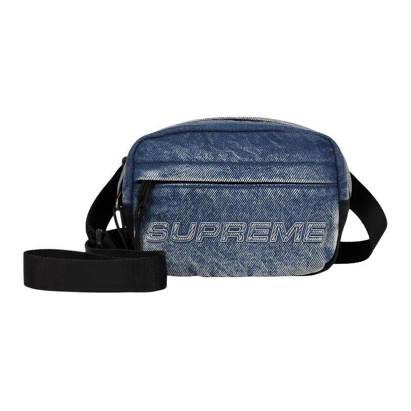 Supreme Supreme Cotton Crossbody Bags Mini Women's Denim Blue