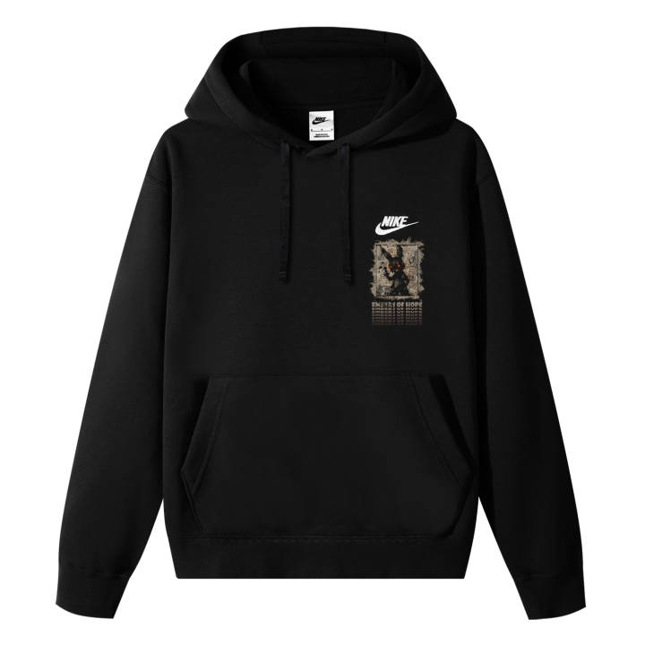 Nike Nike Sportswear Club Fleece Lined Faux Linen Anti Ghost Rabbit Thermal Pullover Hooded Long Sleeved Sweatshirt Unisex