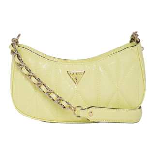 GUESS Artificial Leather Shoulder Bag Medium Women's Yellow