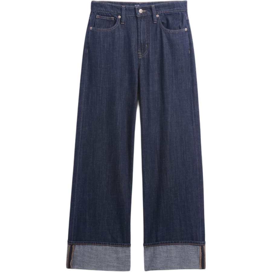 GAP Jeans Women's Washed Indigo Moderate Other