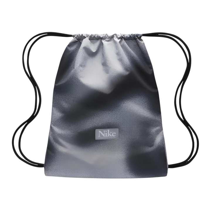 Nike Nike Polyester Backpack Regular Men's Black & Light Smoke Gray