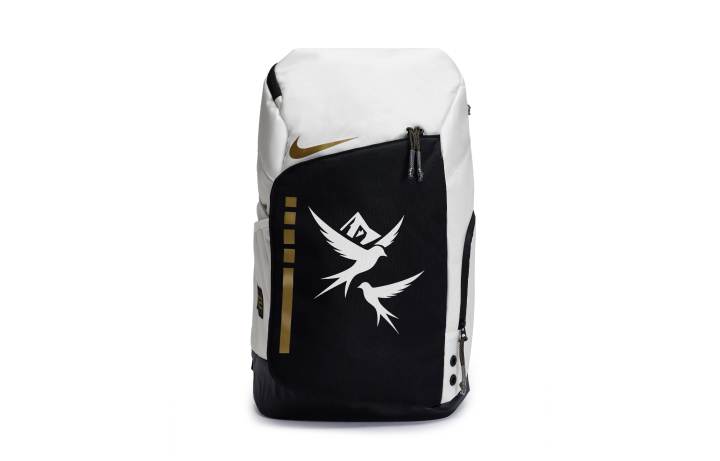 Nike Nike Polyester Backpack Regular Unisex Black White