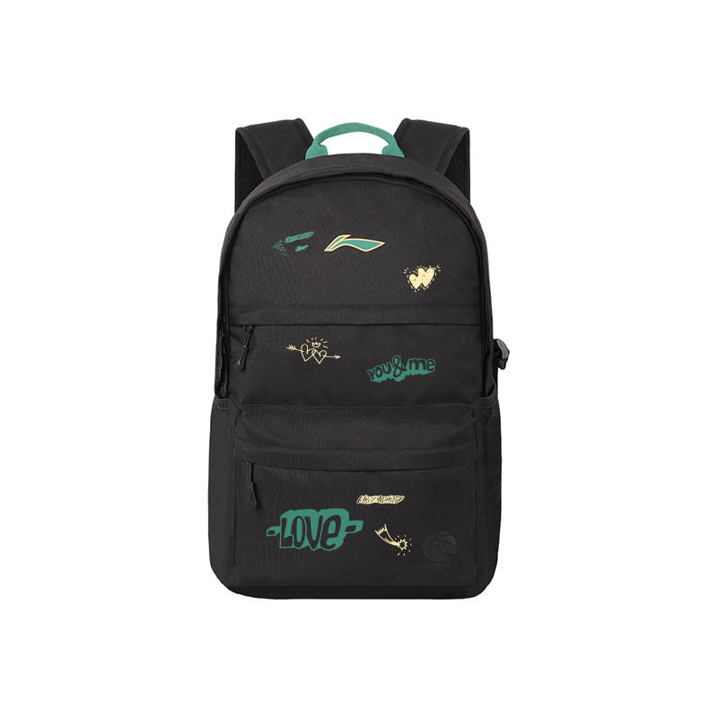 Li-Ning Li Ning CBA Collection Polyester Backpack Regular Unisex Black