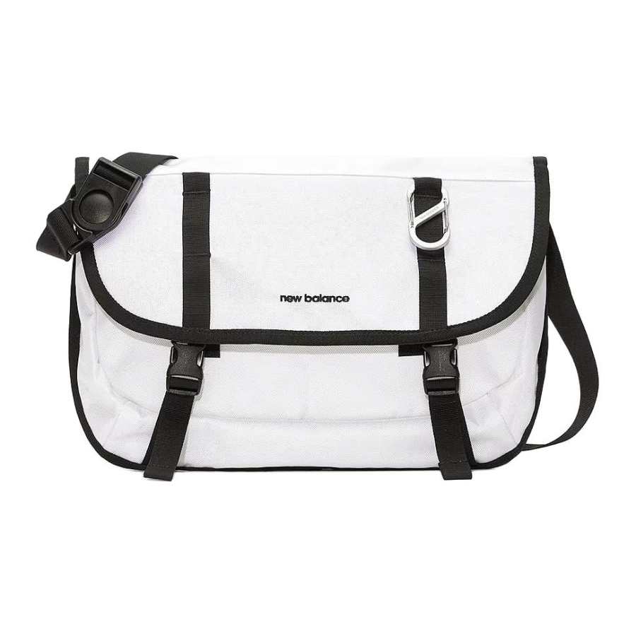 New Balance New Balance Nylon Messenger Bag Crossbody Bag Small Unisex White