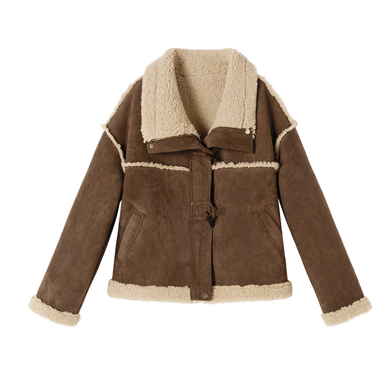 XIANGYING Velvet feel Coat Women's