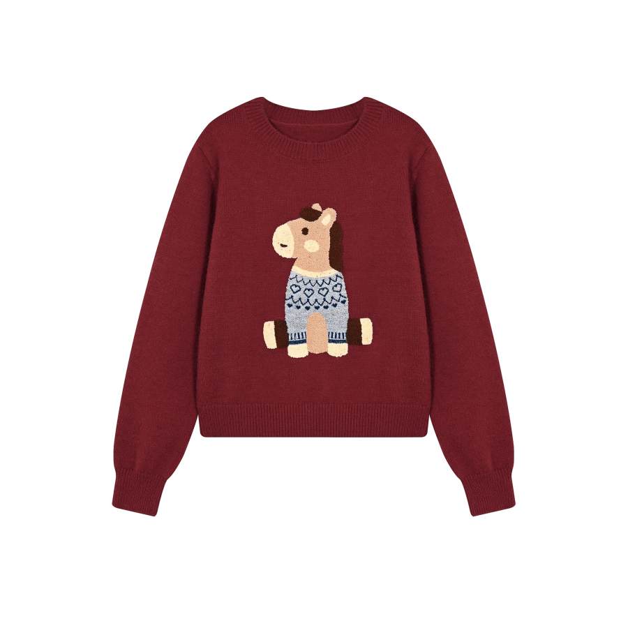 Umoumo Sweaters Women's Crew Neck Moderate Other