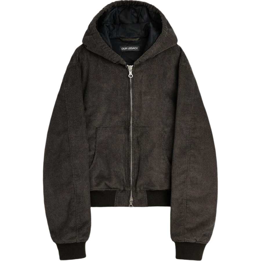 Our Legacy Long-Sleeved Zip-Up Hoodie