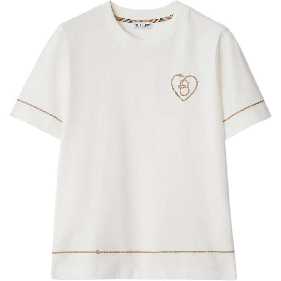 Burberry B Heart-logo cotton T-shirt