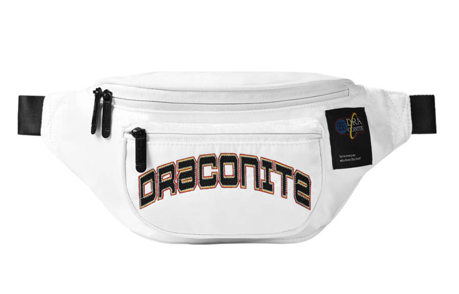 DRACONITE DRACONITE Polyester Crossbody Bag Sling Bag Unisex White