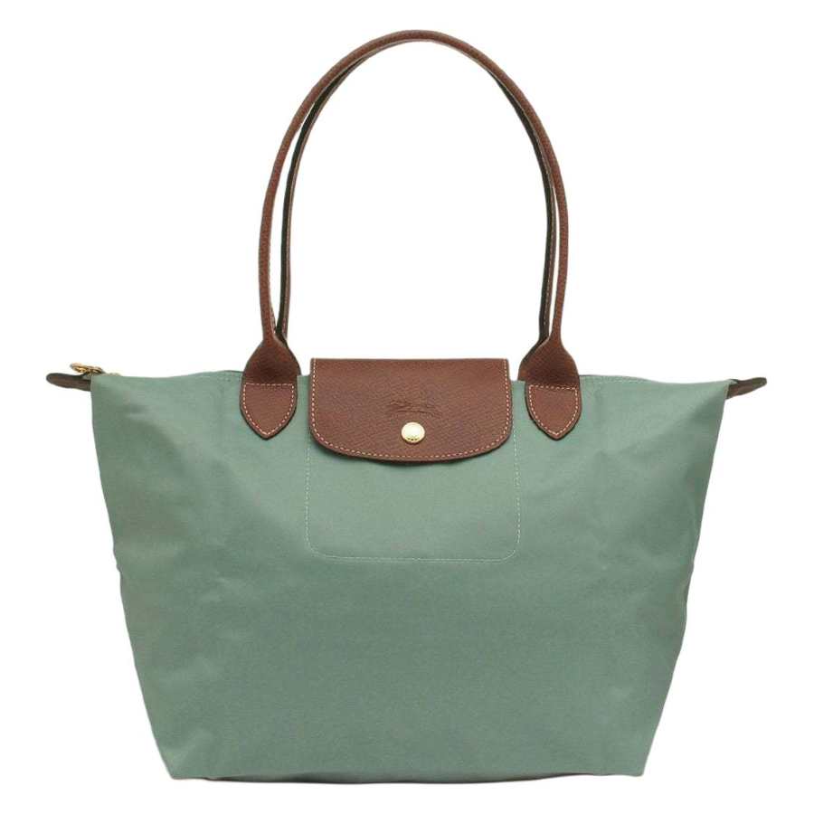 LONGCHAMP LONGCHAMP Le Pliage Polyamide Handbag Medium Women's Celadon