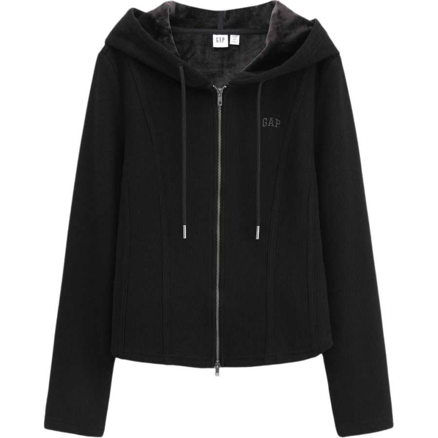 GAP Knitwear Women's Hooded Moderate Cardigan