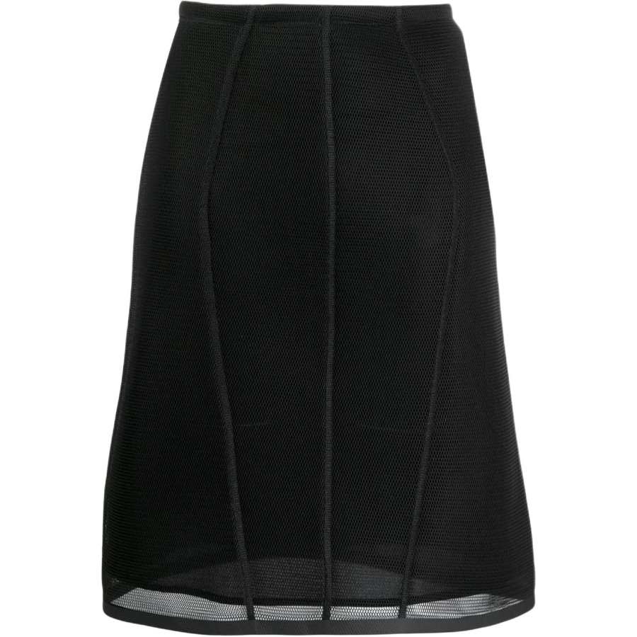 FENDI Casual Long Skirts Women's Black Moderate Short Other