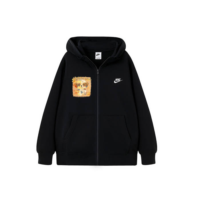 Nike Nike Jackets Men's Black Hooded Moderate Other