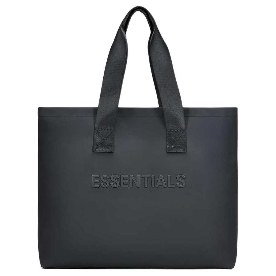 Fear Of God Essentials Pu Handbag Unisex Black