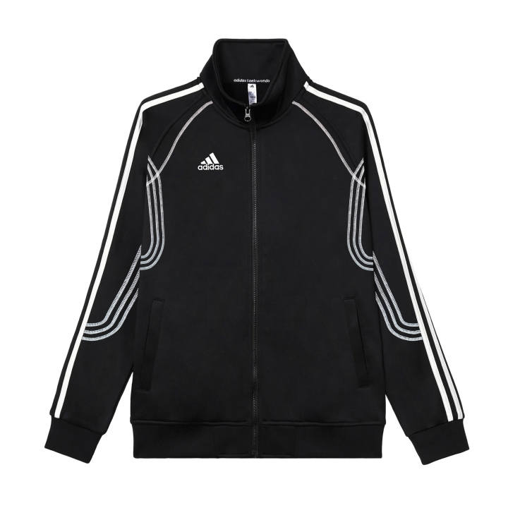 Adidas Adidas Jackets Unisex Black Stand Collar Moderate Workwear