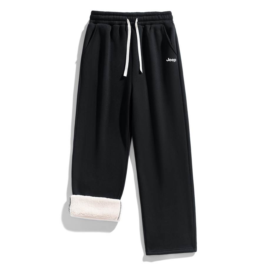 Jeep Jeep Knitted Sweatpants Unisex Thickened Sweatpants