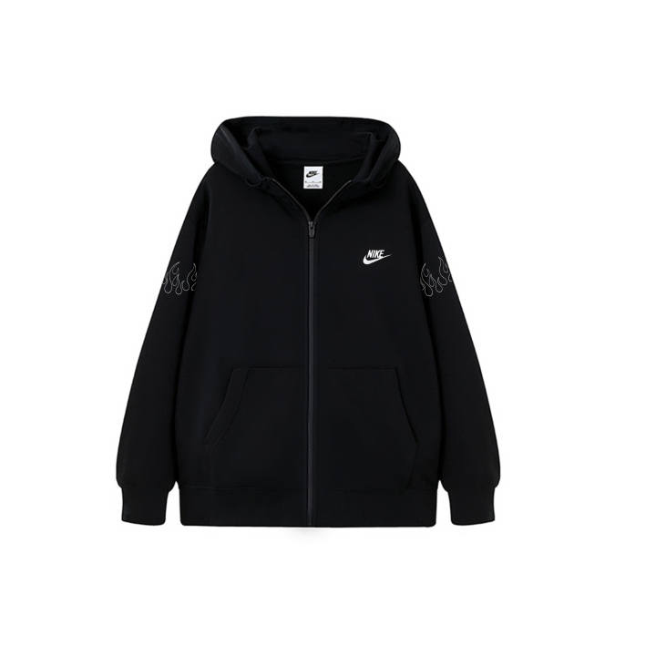 Nike Nike Jackets Men's Black Hooded Moderate Other
