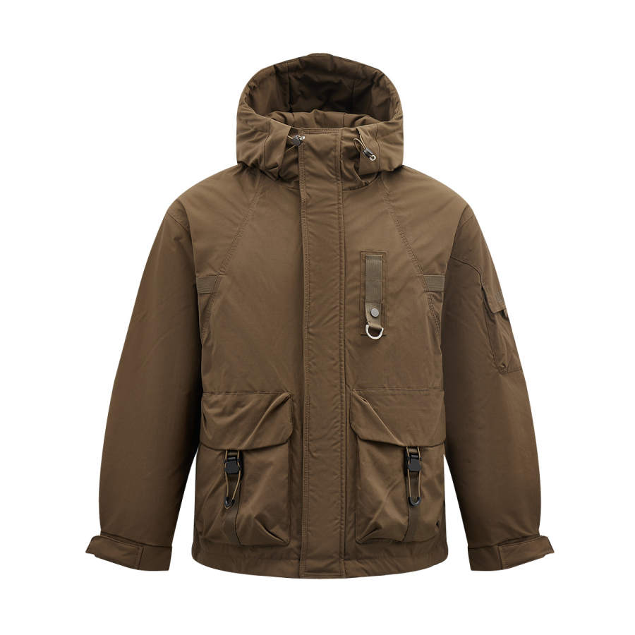 CAT CAT Down Jackets Men's Hooded Thickened Workwear