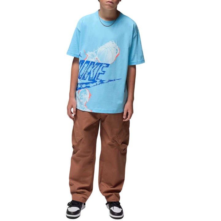 Jordan Jordan Kids T Shirts Crew Neck Moderate