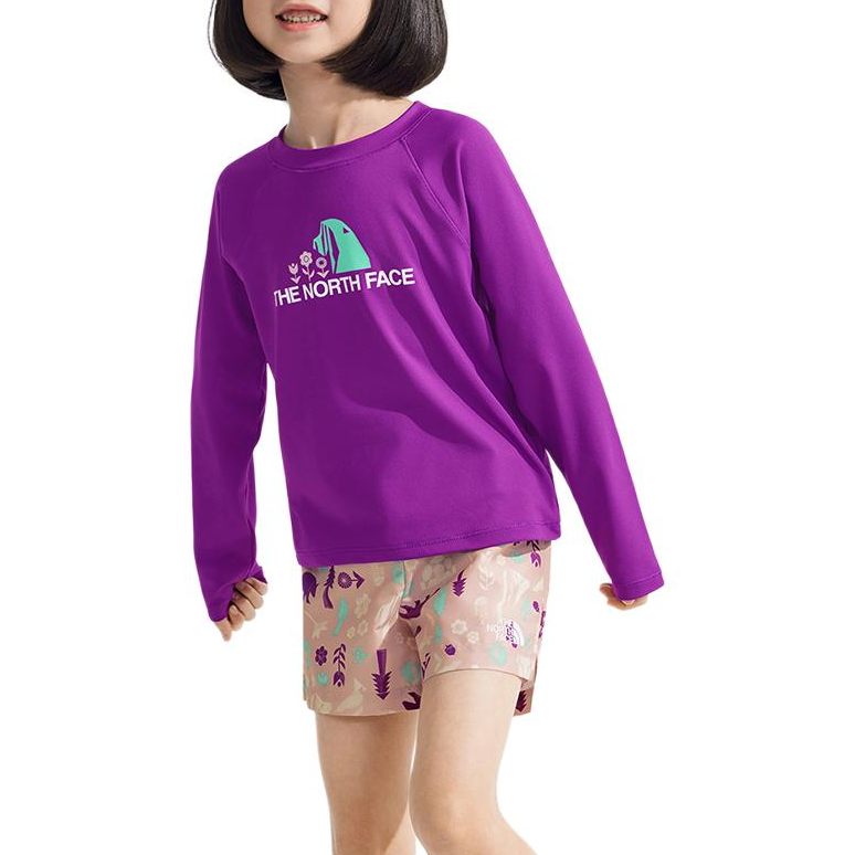 THE NORTH FACE Casual Sportswear 2 Piece Set BOP/Purple Children Aged 3 7 Years Old