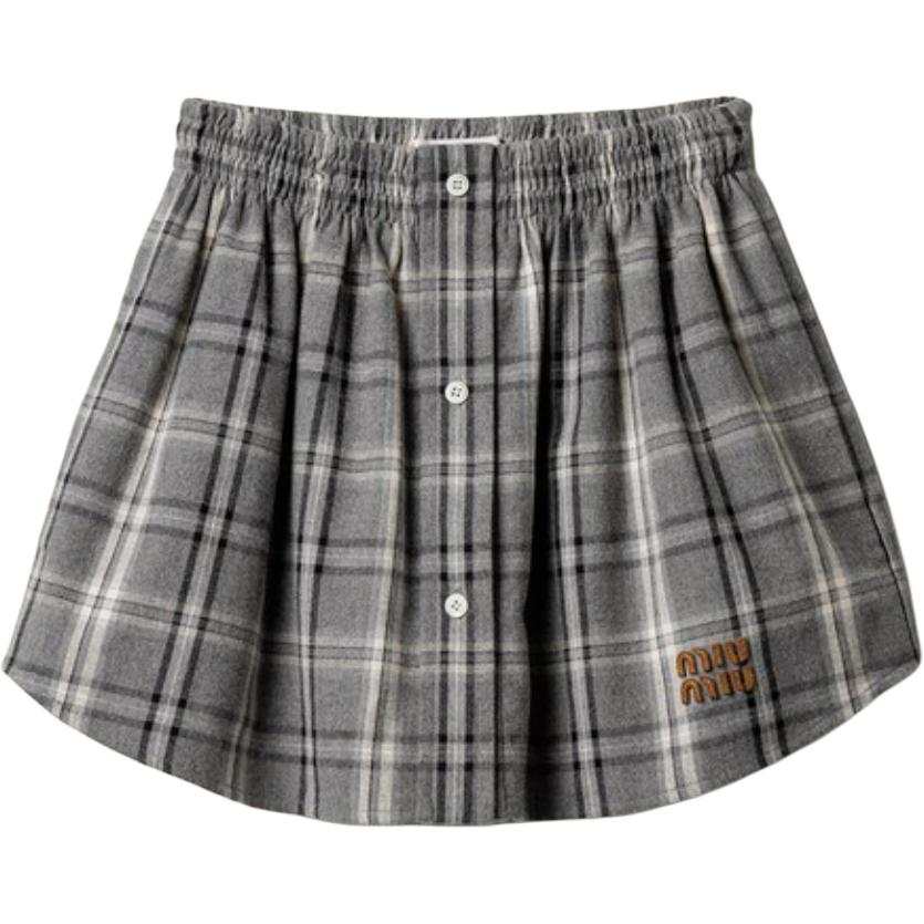MIU MIU FW25 Casual Short Skirts Women's